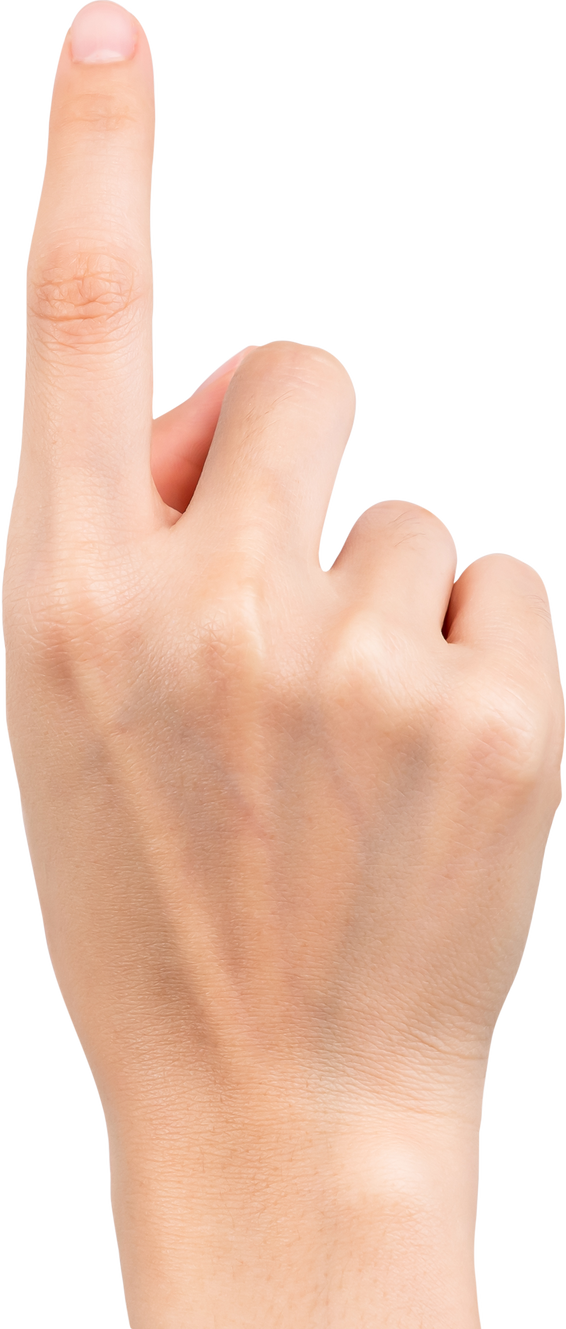 Female Hand Pointing