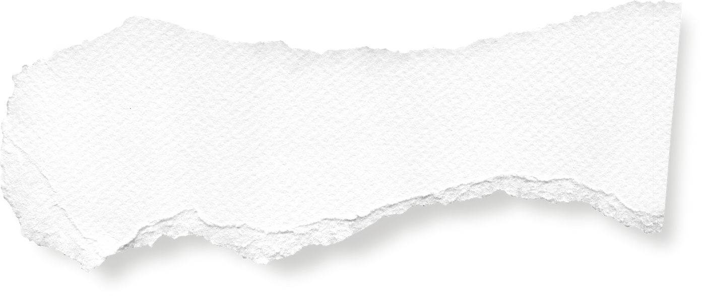 Torn Paper Isolated on White